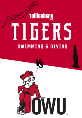 Wittenberg Swimming and Diving vs Ohio Wesleyan